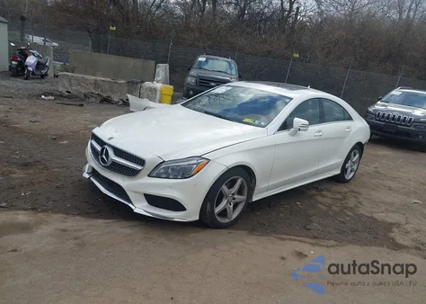 2015 Mercedes-Benz Cls 400 4Matic z USA, uszkodzony, nr VIN WDDLJ6HBXFA141962